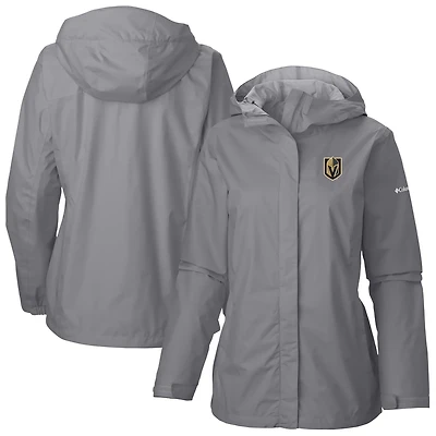 Columbia Vegas Golden Knights Arcadia Omni-Tech Full-Zip Hooded Rain Jacket