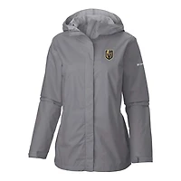 Columbia Vegas Golden Knights Arcadia Omni-Tech Full-Zip Hooded Rain Jacket