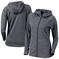 Columbia Vegas Golden Knights Half Shot Omni-Wick Raglan Full-Zip Hoodie