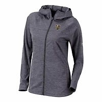 Columbia Vegas Golden Knights Half Shot Omni-Wick Raglan Full-Zip Hoodie