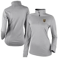 Columbia Vegas Golden Knights Shotgun Omni-Wick 20 Raglan Quarter-Zip Top