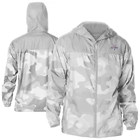Columbia Washington Capitals Camo Flash Challenger Omni-Shade Full-Zip Hoodie Windbreaker Jacket