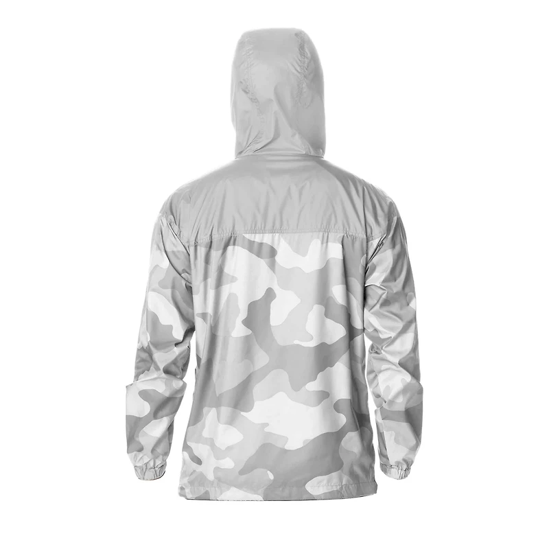 Columbia Washington Capitals Camo Flash Challenger Omni-Shade Full-Zip Hoodie Windbreaker Jacket