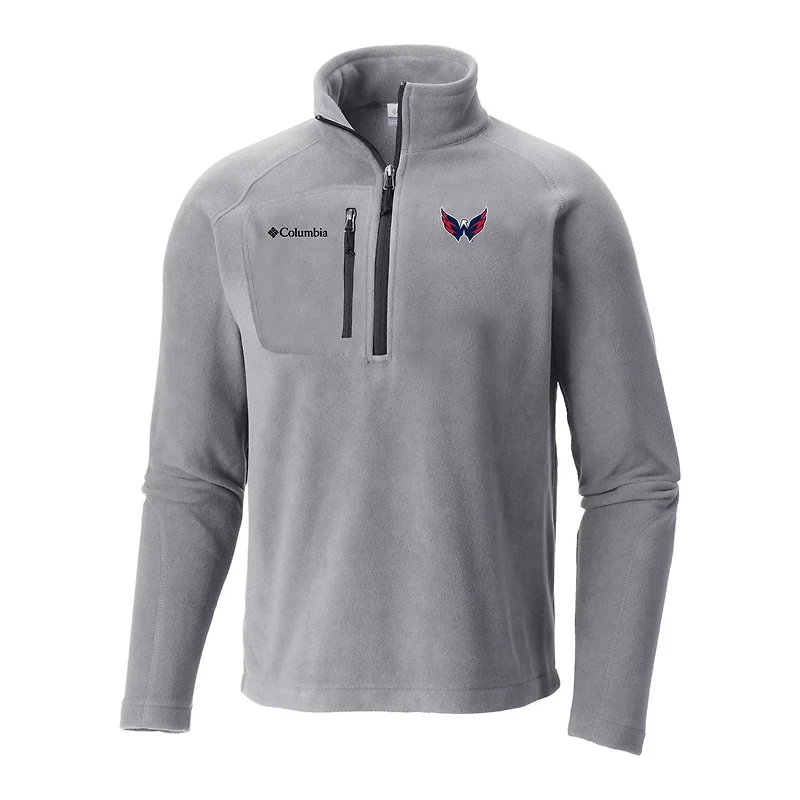 Columbia Washington Capitals Fast Trek III Raglan Half-Zip Fleece Jacket
