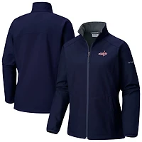 Columbia Washington Capitals Kruser Ridge II Shoftshell Full-Zip Jacket