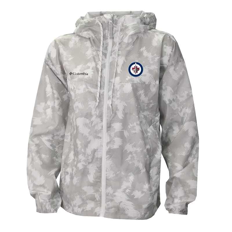Columbia Winnipeg Jets Flash Challenger Omni-Shade Full-Zip Windbreaker Jacket