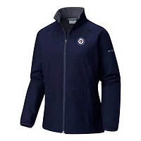 Columbia Winnipeg Jets Kruser Ridge II Shoftshell Full-Zip Jacket