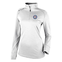 Columbia Winnipeg Jets Omni-Wick Shotgun 20 Quarter-Zip Pullover Top
