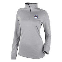 Columbia Winnipeg Jets Shotgun Omni-Wick 20 Raglan Quarter-Zip Top