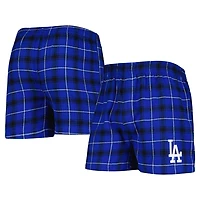Concepts Sport Black Los Angeles Dodgers Ledger Flannel Boxers