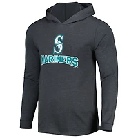 Concepts Sport Heather Charcoal Seattle Mariners Meter Hoodie  Joggers Set