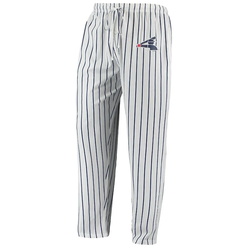 Concepts Sport Navy Chicago Sox Logo Vigor Pinstripe Pants