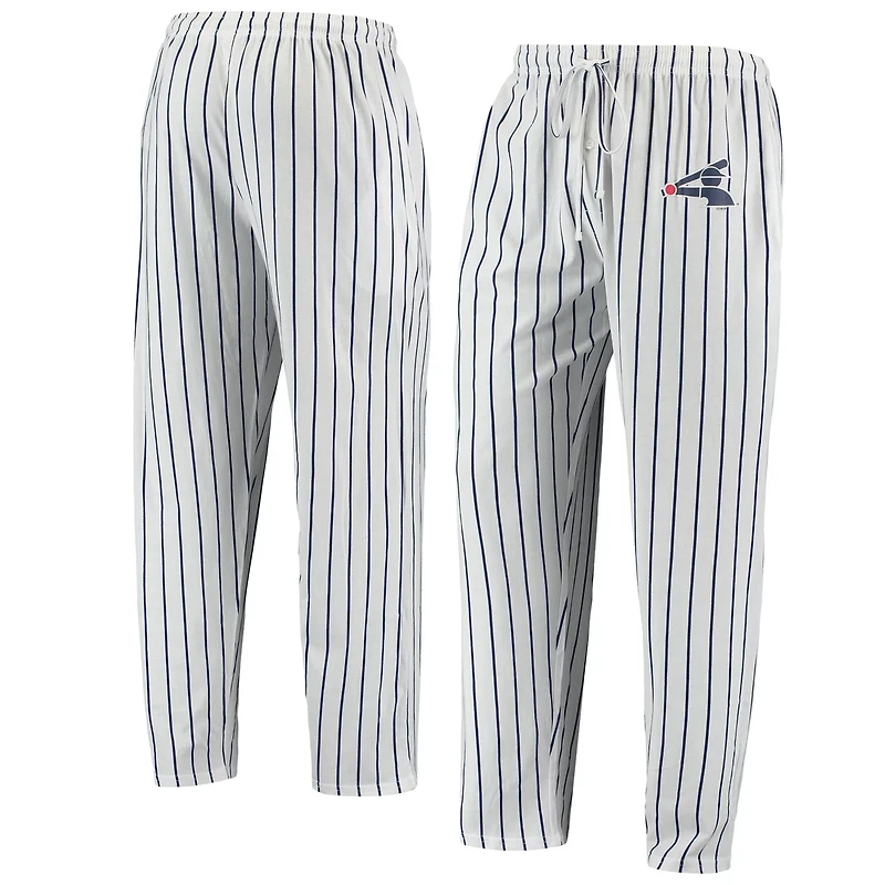Concepts Sport Navy Chicago Sox Logo Vigor Pinstripe Pants