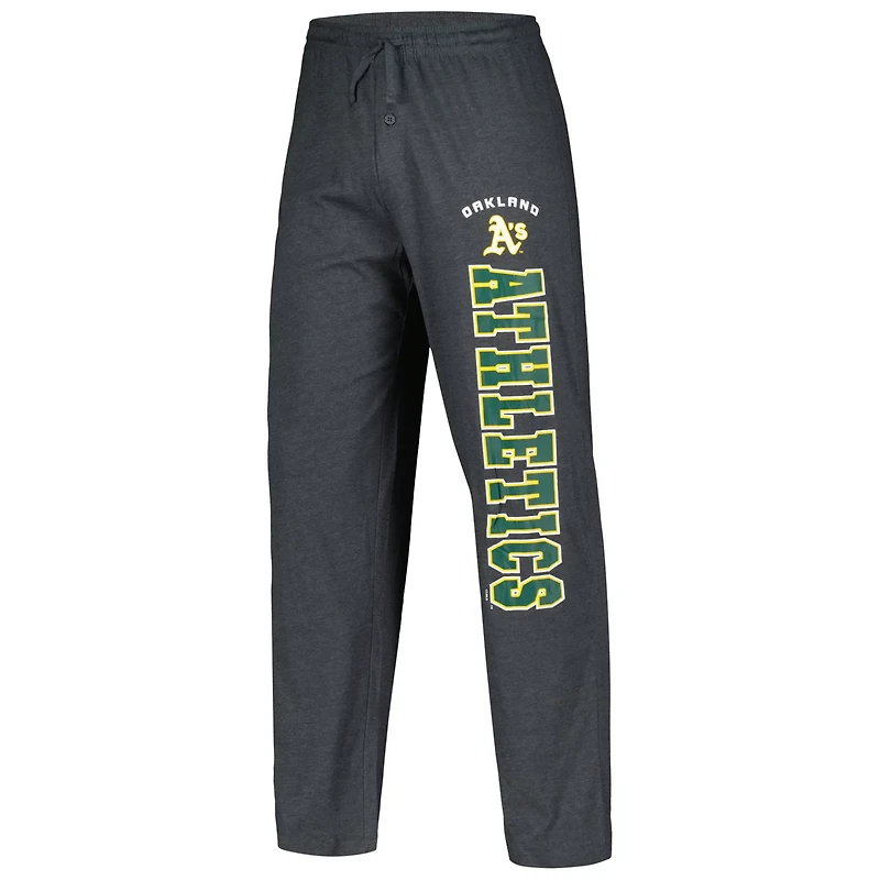 Concepts Sport Oakland Athletics Meter Top  Pants Sleep Set