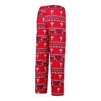Concepts Sport Philadelphia Phillies Knit Ugly Sweater Long Sleeve Top  Pants Set