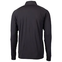 Cutter  Buck Alabama Crimson Tide Adapt Eco Knit Stretch Recycled Quarter-Zip Pullover Top