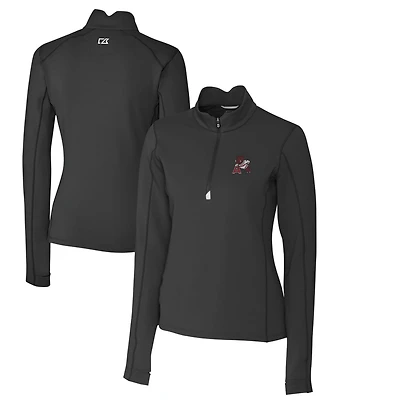 Cutter Buck Arkansas Razorbacks Traverse Stretch Quarter-Zip Pullover Top