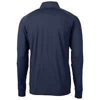 Cutter  Buck Auburn Tigers Adapt Eco Knit Stretch Recycled Quarter-Zip Pullover Top