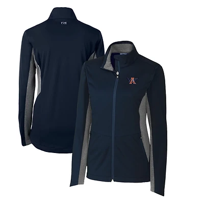 Cutter  Buck Auburn Tigers Vault Navigate Softshell Full-Zip Jacket
