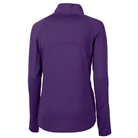 Cutter  Buck Clemson Tigers Adapt Eco Knit Stretch Recycled Half-Zip Pullover Top