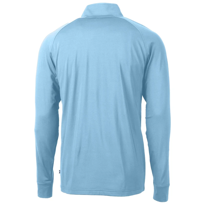 Cutter  Buck Ole Miss Rebels Adapt Eco Knit Stretch Recycled Quarter-Zip Pullover Top