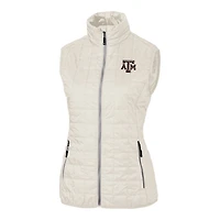 Cutter  Buck Texas AM Aggies Rainier Full-Zip Puffer Vest