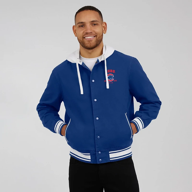 Darius Rucker Collection by Fanatics Chicago Cubs Full-Snap Hooded Jacket