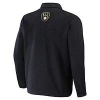 Darius Rucker Collection by Fanatics Milwaukee Brewers Ringstop Full-Snap Shacket