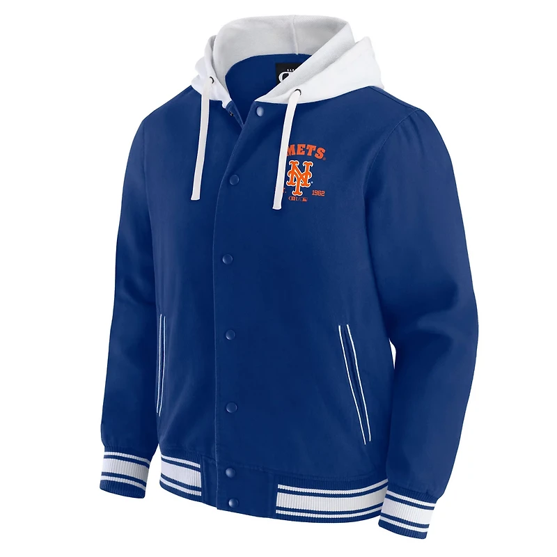 Darius Rucker Collection by Fanatics New York Mets Full-Snap Hooded Jacket