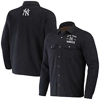 Darius Rucker Collection by Fanatics New York Yankees Ringstop Full-Snap Shacket