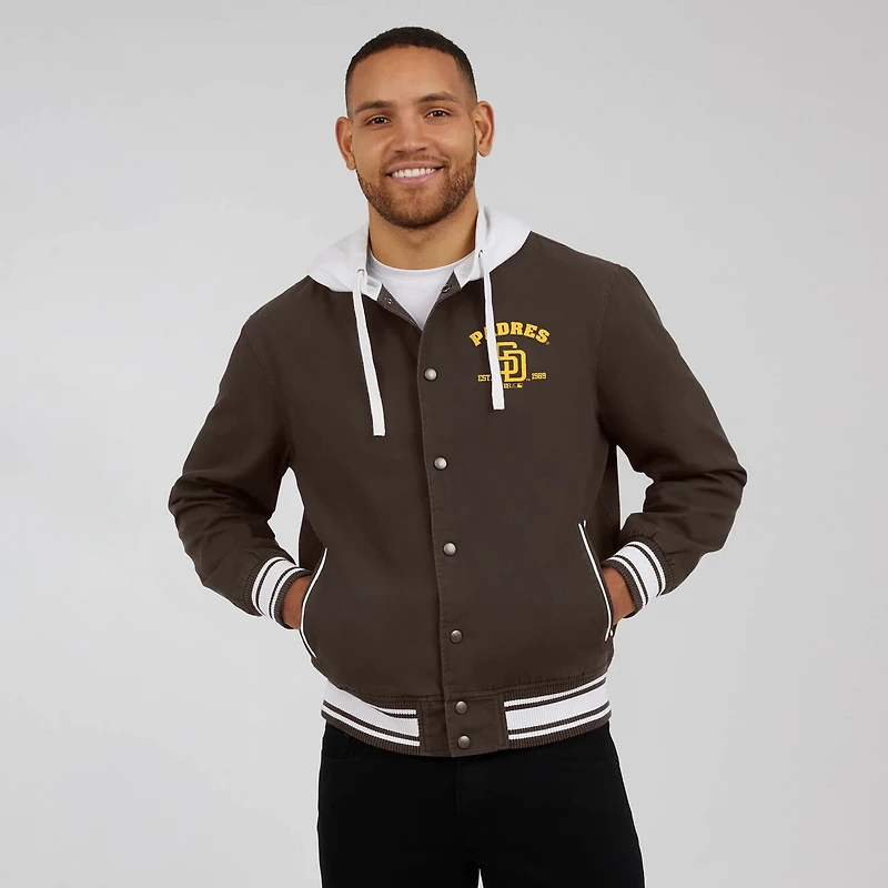 Darius Rucker Collection by Fanatics San Diego Padres Full-Snap Hooded Jacket