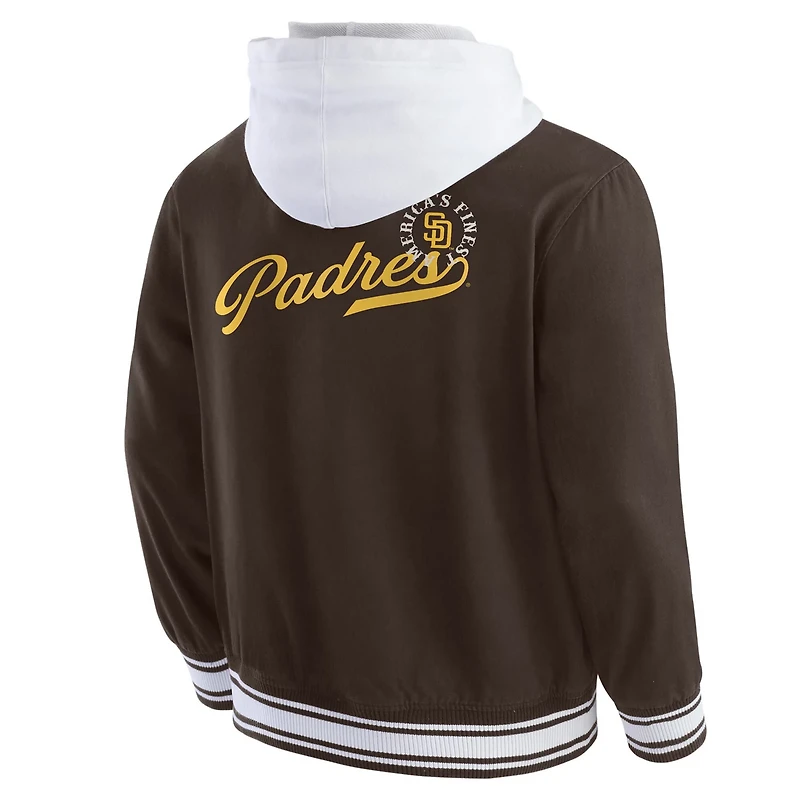 Darius Rucker Collection by Fanatics San Diego Padres Full-Snap Hooded Jacket