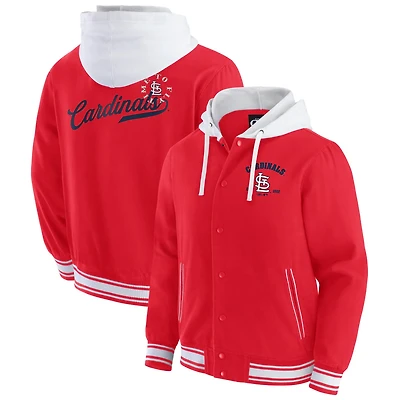 Darius Rucker Collection by Fanatics St Louis Cardinals Full-Snap Hooded Jacket