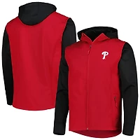 Dunbrooke Black Philadelphia Phillies Alpha Full-Zip Jacket