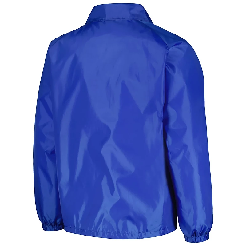 Dunbrooke Chicago Cubs Coach's Raglan Full-Snap Windbreaker Jacket