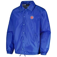 Dunbrooke Chicago Cubs Coach's Raglan Full-Snap Windbreaker Jacket