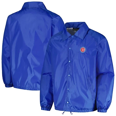 Dunbrooke Chicago Cubs Coach's Raglan Full-Snap Windbreaker Jacket