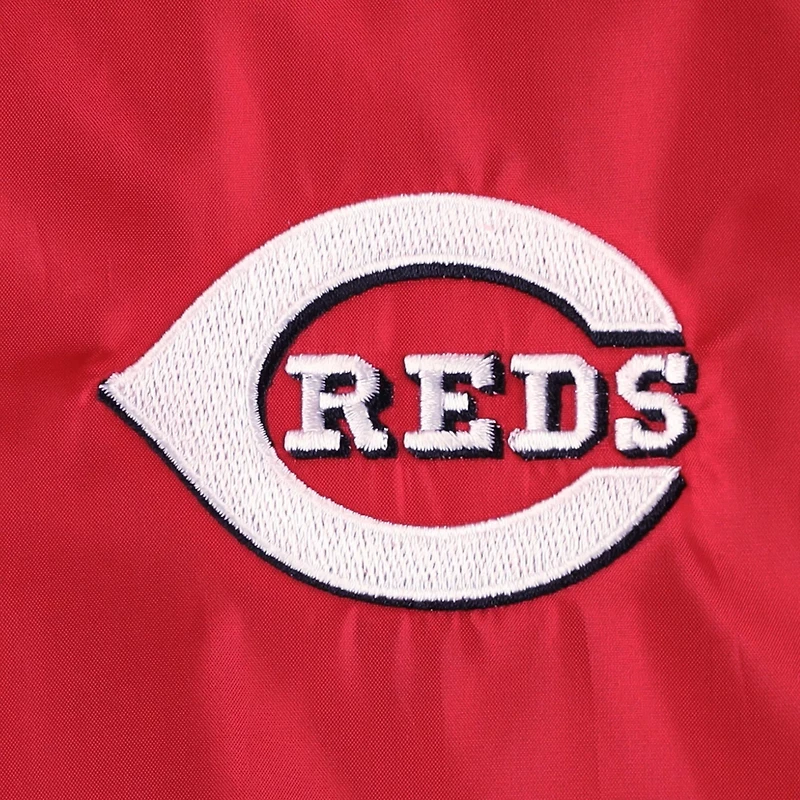 Dunbrooke Cincinnati s Coach's Raglan Full-Snap Windbreaker Jacket