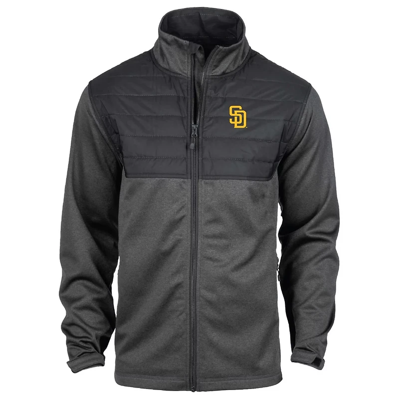 Dunbrooke Heather San Diego Padres Explorer Full-Zip Jacket