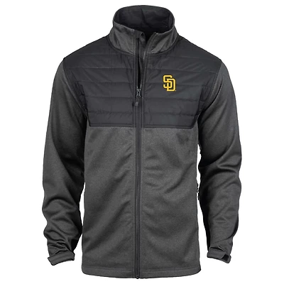 Dunbrooke Heather San Diego Padres Explorer Full-Zip Jacket