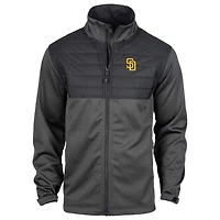 Dunbrooke Heather San Diego Padres Explorer Full-Zip Jacket