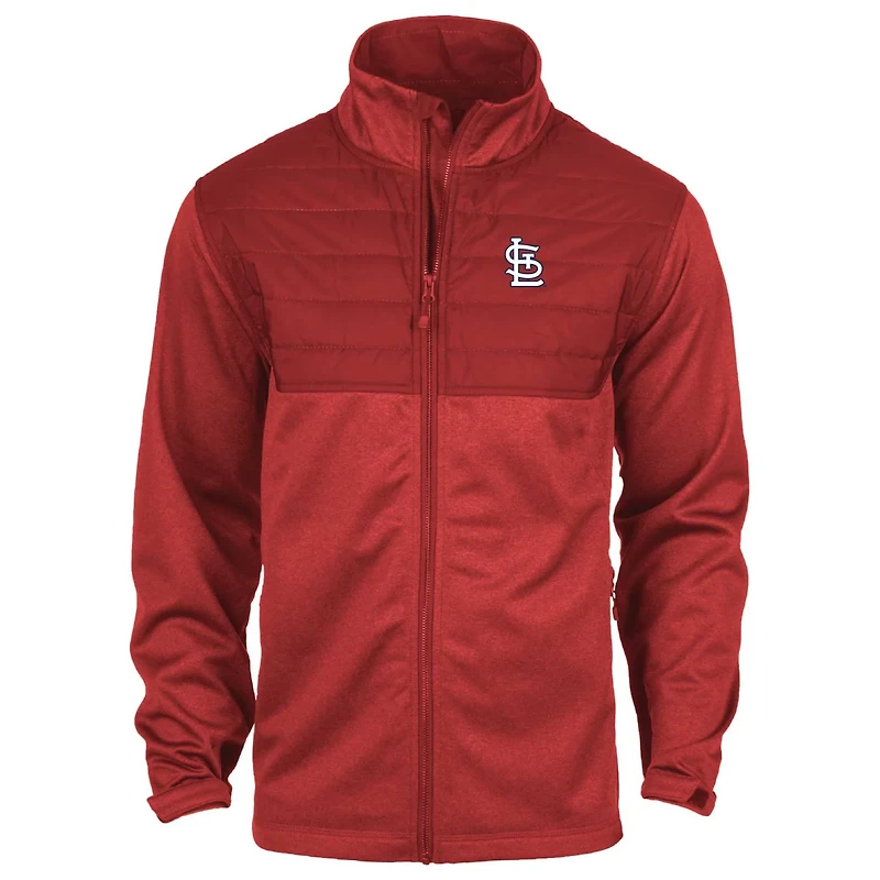 Dunbrooke Heather St Louis Cardinals Explorer Full-Zip Jacket