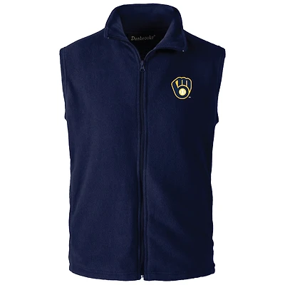 Dunbrooke Milwaukee Brewers Full-Zip Vest