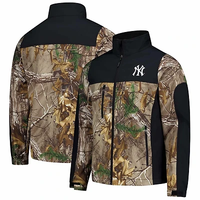 Dunbrooke New York Yankees Hunter Softshell Realtree Full-Zip Jacket
