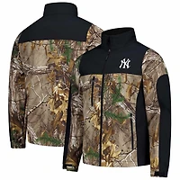 Dunbrooke New York Yankees Hunter Softshell Realtree Full-Zip Jacket