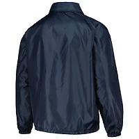 Dunbrooke Tampa Bay Rays Coach's Raglan Full-Snap Windbreaker Jacket