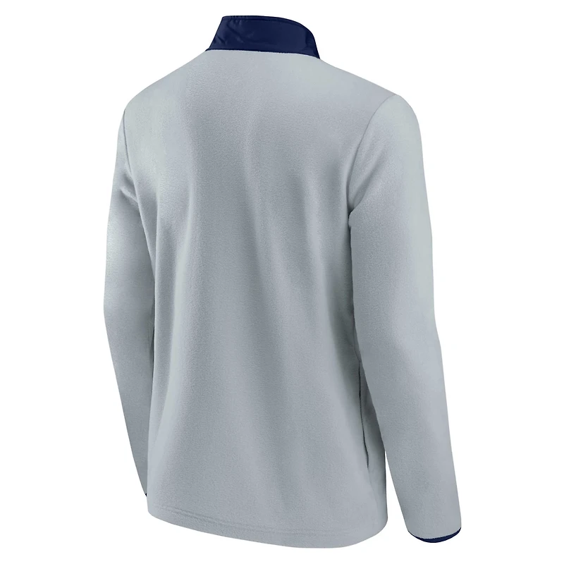 Fanatics / Seattle Kraken Hockey Polar Fleece Quarter-Snap Jacket