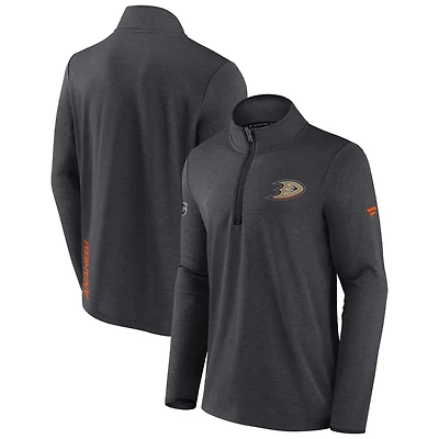 Fanatics Anaheim Ducks Authentic Pro Rink Quarter-Zip Jacket