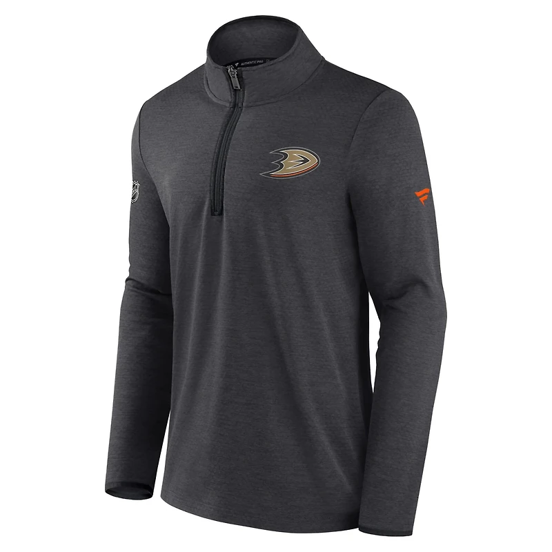 Fanatics Anaheim Ducks Authentic Pro Rink Quarter-Zip Jacket