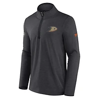 Fanatics Anaheim Ducks Authentic Pro Rink Quarter-Zip Jacket